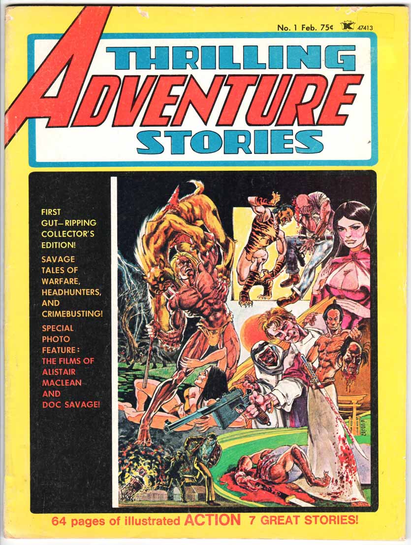 Thrilling Adventure Stories (1975) #1