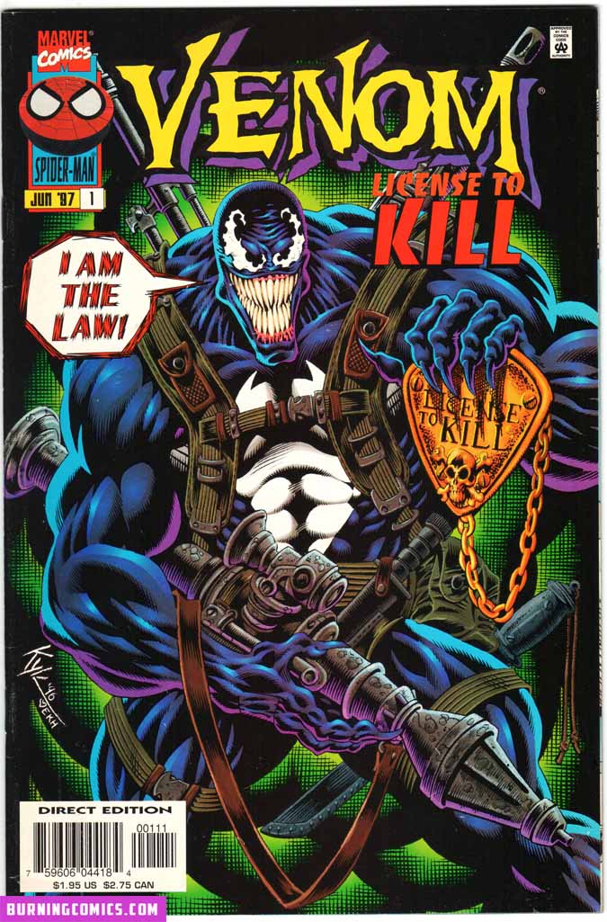 Venom License to Kill (1997) #1