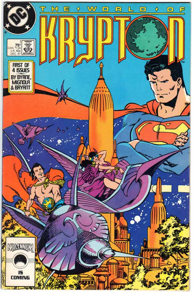 World of Krypton (1987) #1 – 4 (SET)