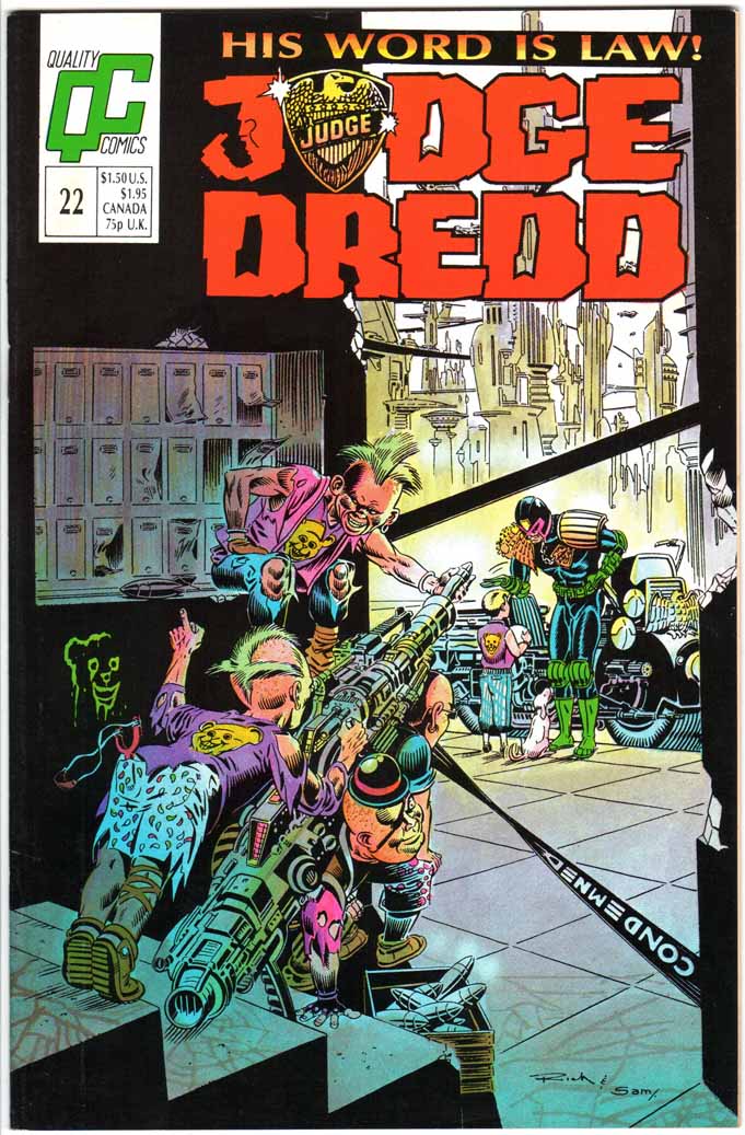 Judge Dredd (1986) #22