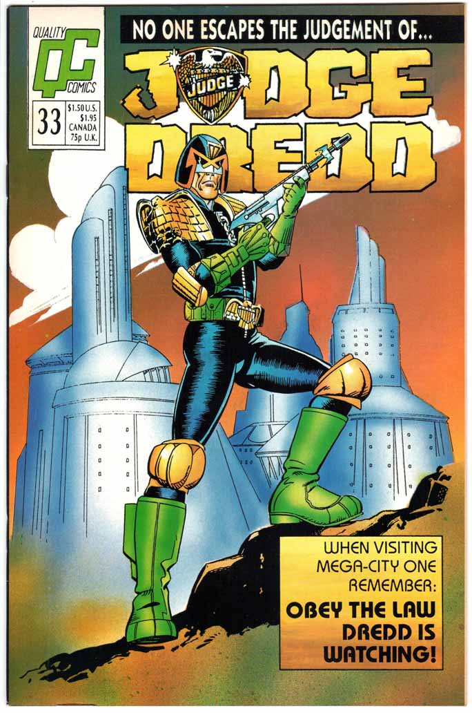 Judge Dredd (1986) #33