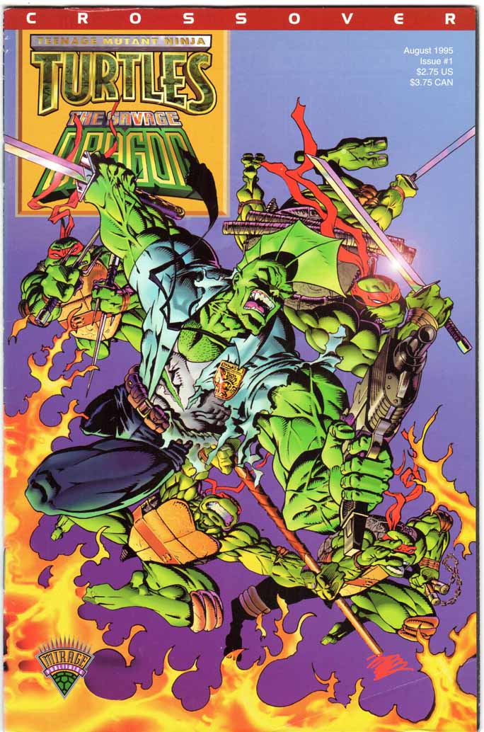 Teenage Mutant Ninja Turtles / Savage Dragon (1995) #1