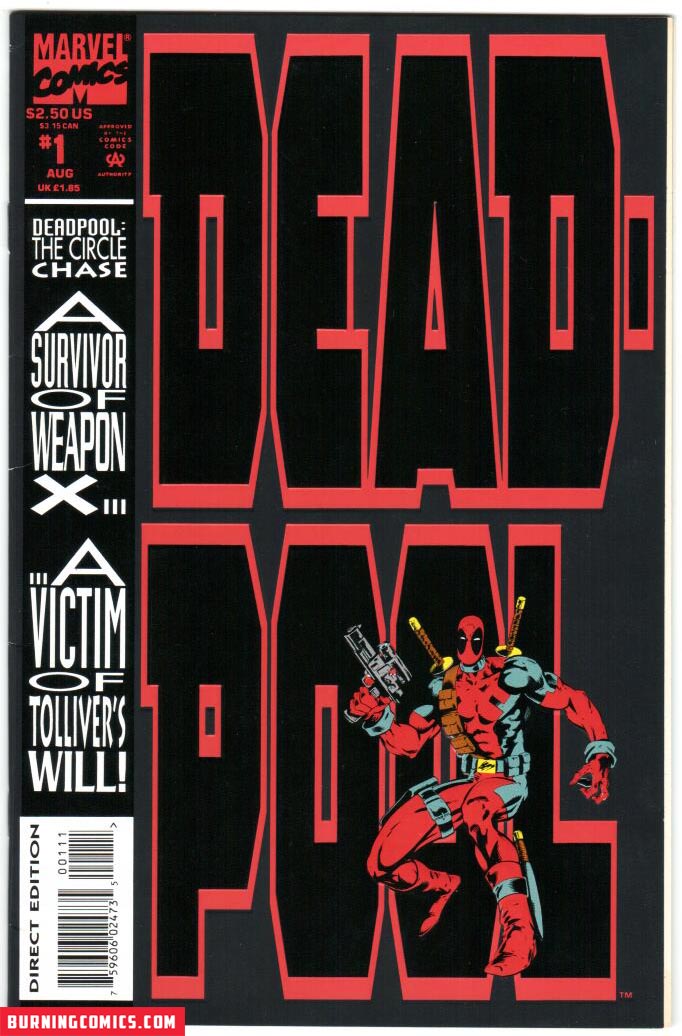 Deadpool: The Circle Chase (1993) #1 – 4 (SET)