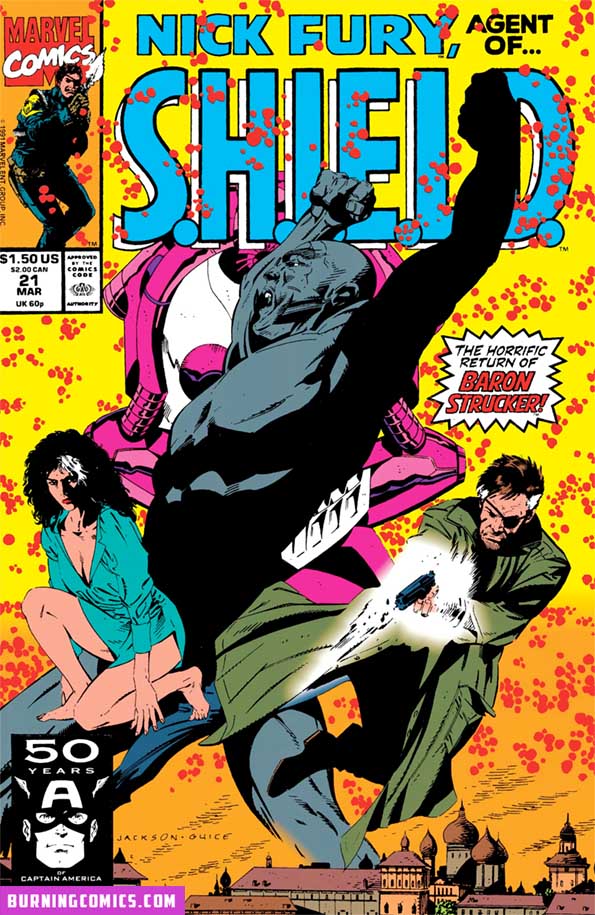 Nick Fury Agent of SHIELD (1989) #21