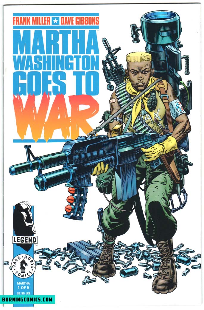 Martha Washington Goes to War (1994) 1 -5 (SET)