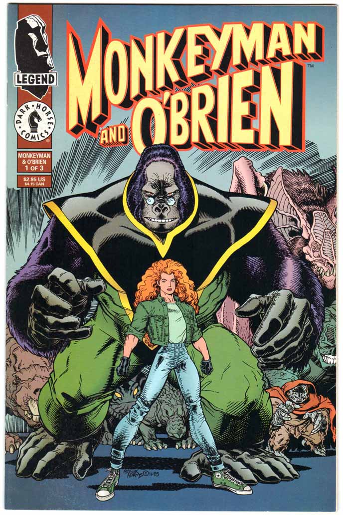 Monkeyman and O’Brien (1996) #1 – 3 (SET)