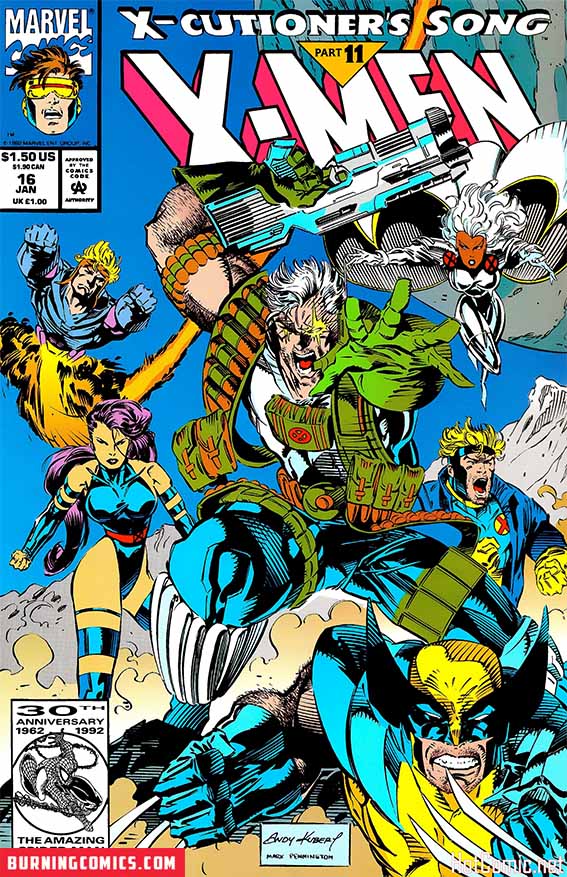 X-STATIX #16  FN/VF  BACK FROM THE DEAD PART 4