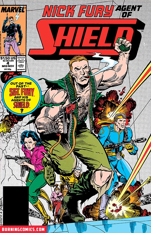 Nick Fury Agent of SHIELD (1989) #4