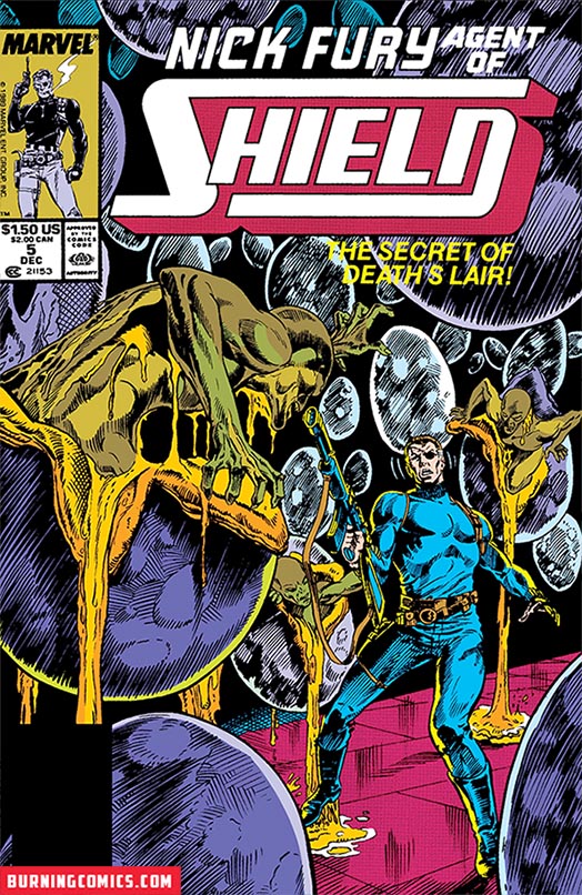 Nick Fury Agent of SHIELD (1989) #5