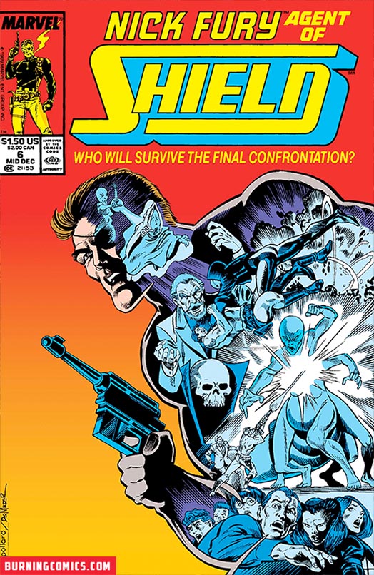 Nick Fury Agent of SHIELD (1989) #6