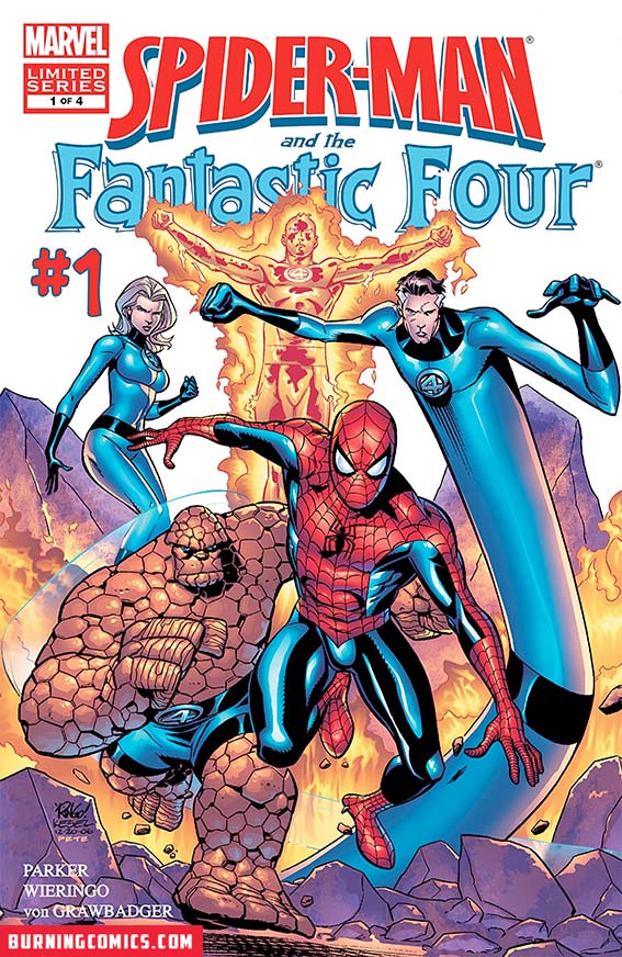 Spider-Man and the Fantastic Four (2007) #1 – 4 (SET)