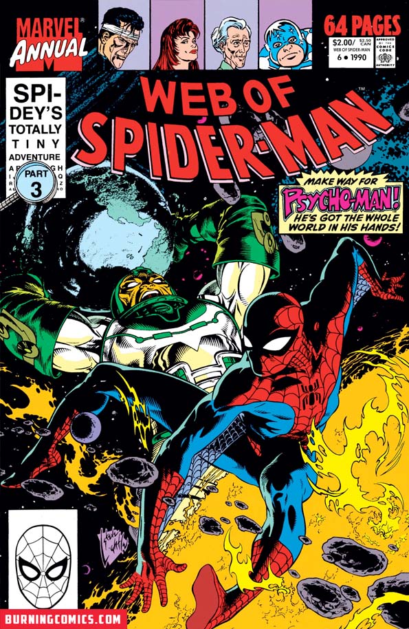 Web of Spider-Man (1985) Annual #6
