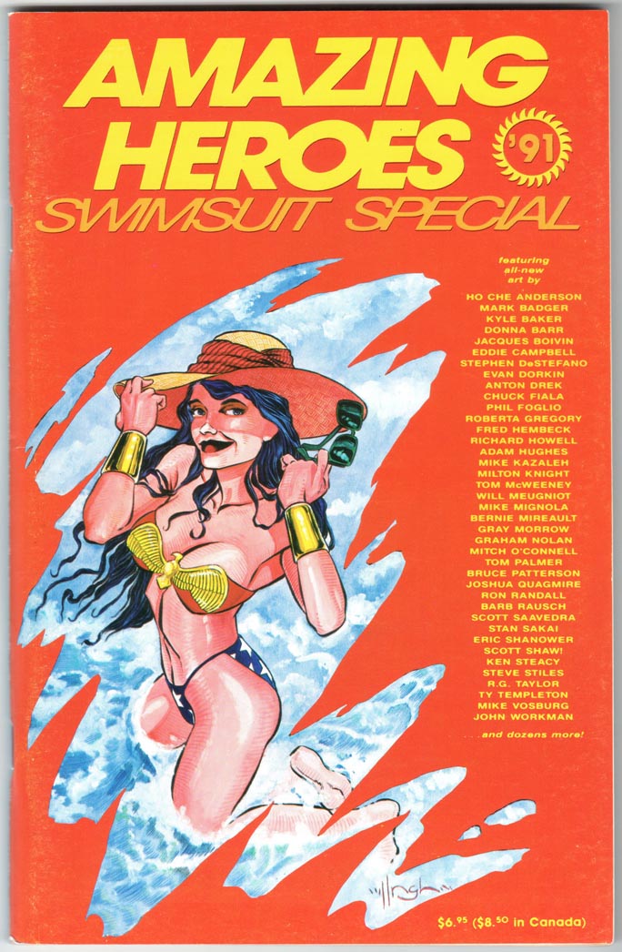 Amazing Heroes Swimsuit Special (1990) #2