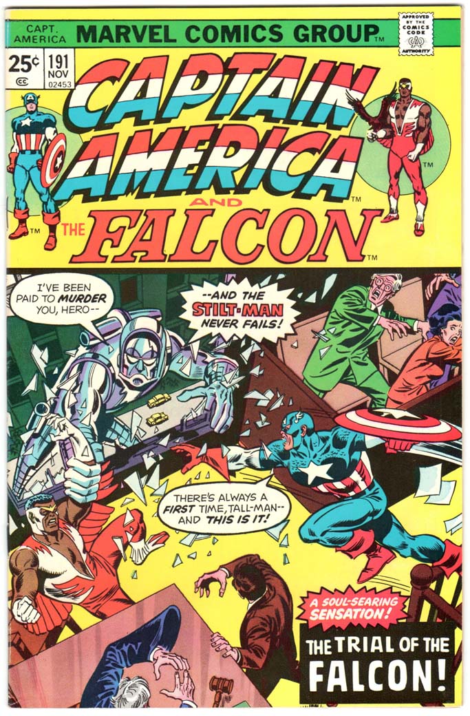 Captain America (1968) #191 MJ