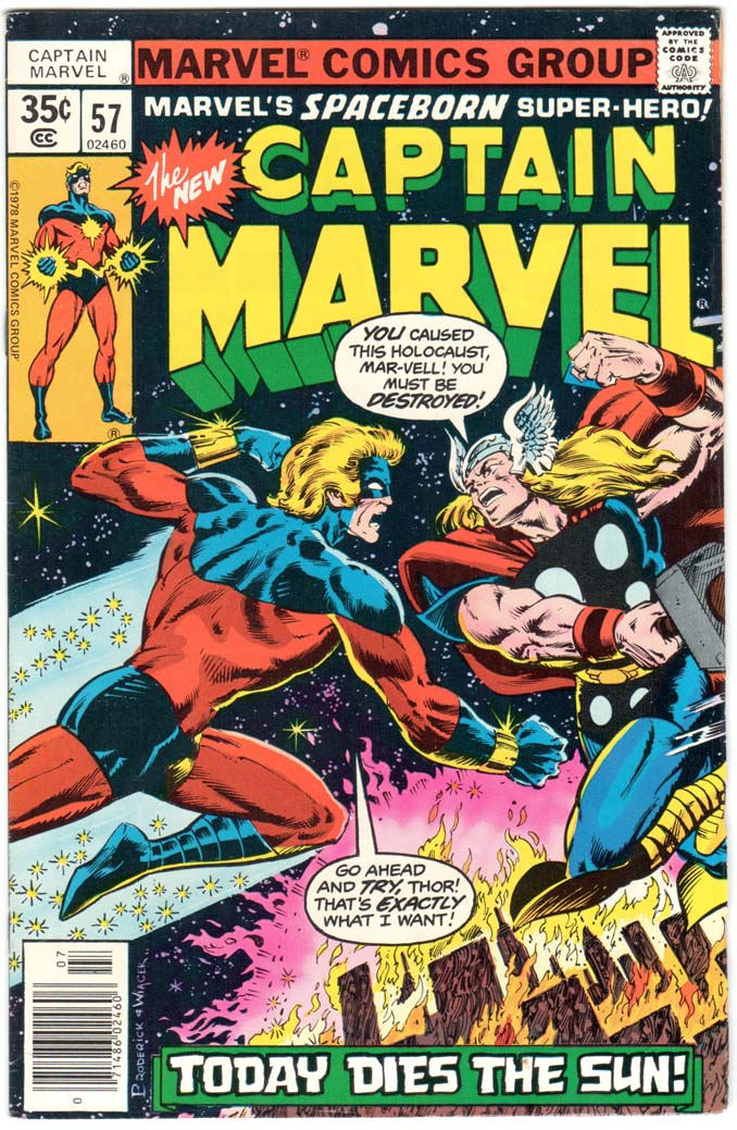 Captain Marvel (1968) #57
