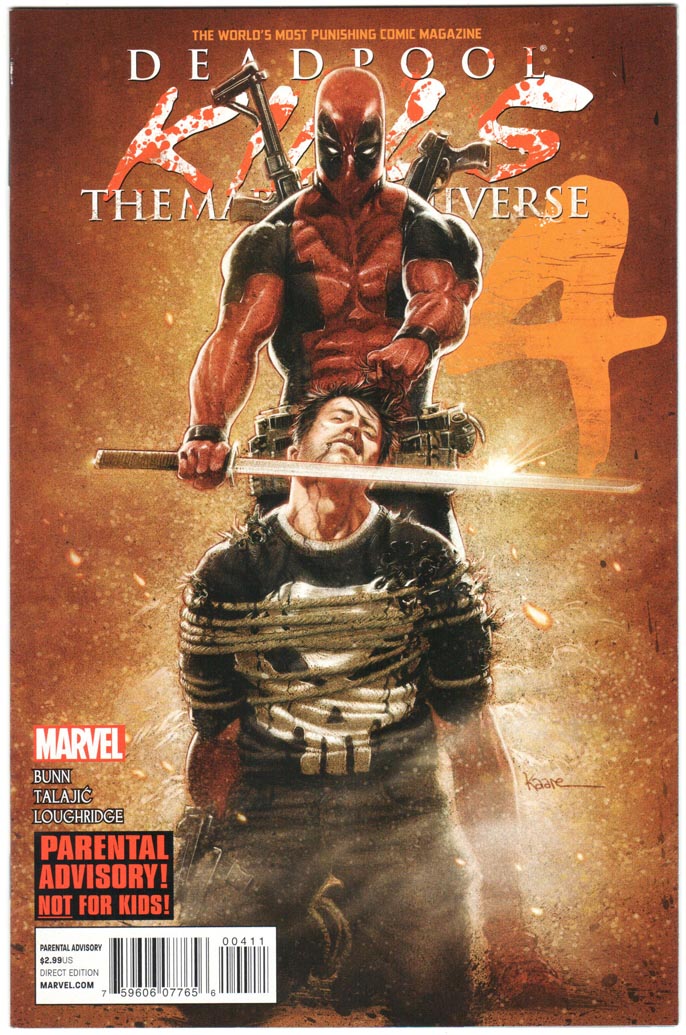 Deadpool Kills the Marvel Universe (2012) #4A