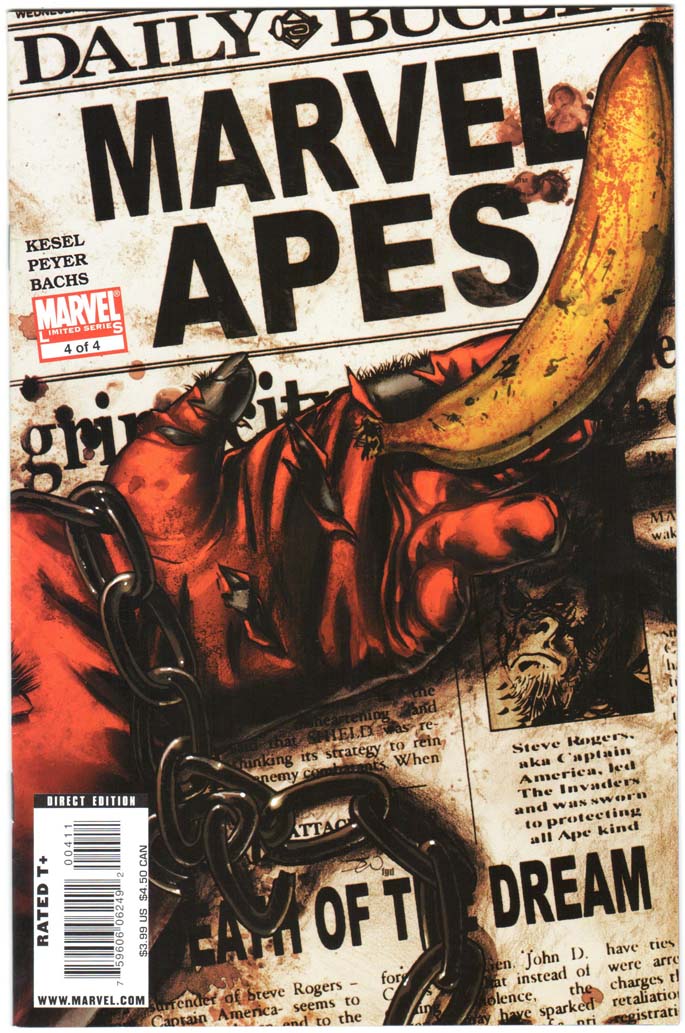 Marvel Apes (2008) #4A