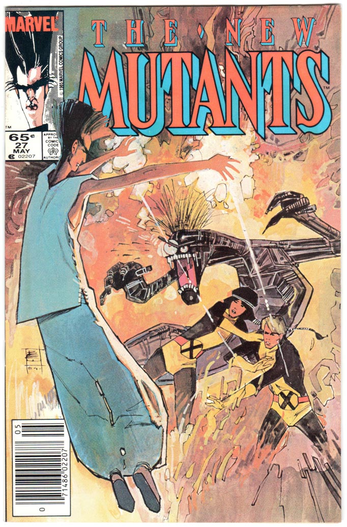 New Mutants (1983) #27 MJ