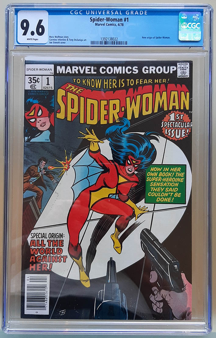 Spider-Woman (1978) #1 CGC 9.6
