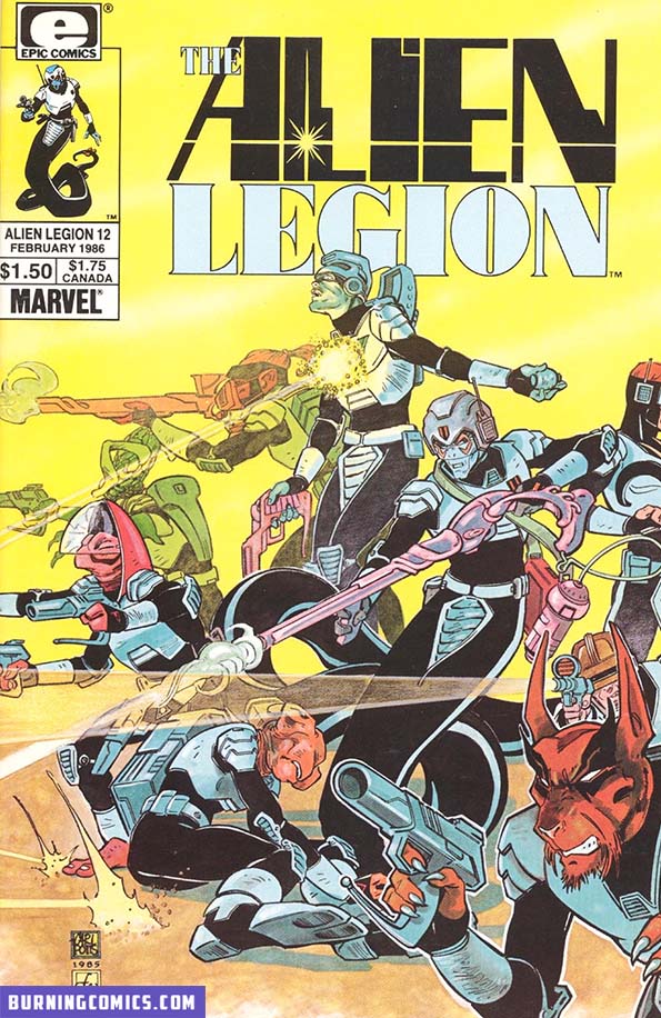 Alien Legion (1984) #12