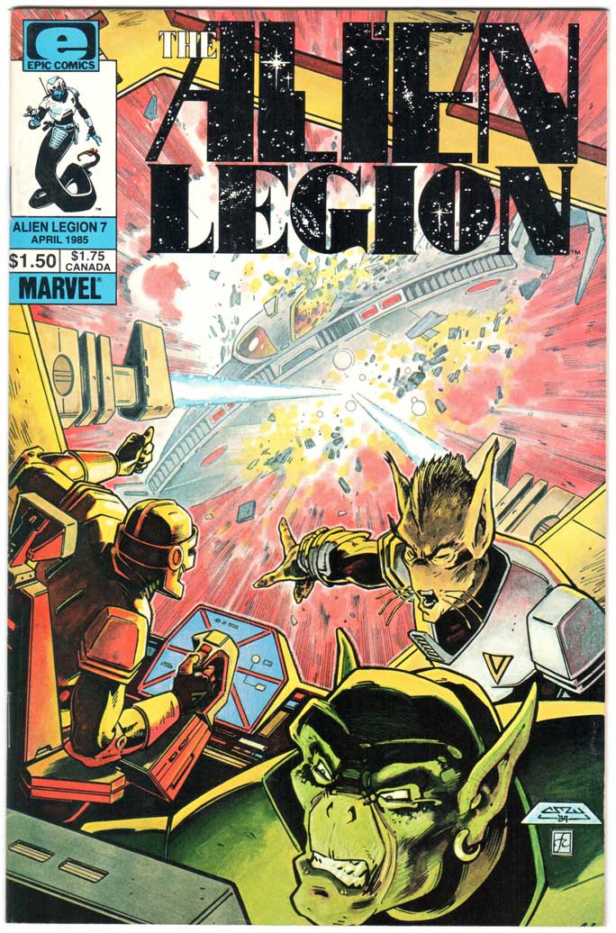 Alien Legion (1984) #7
