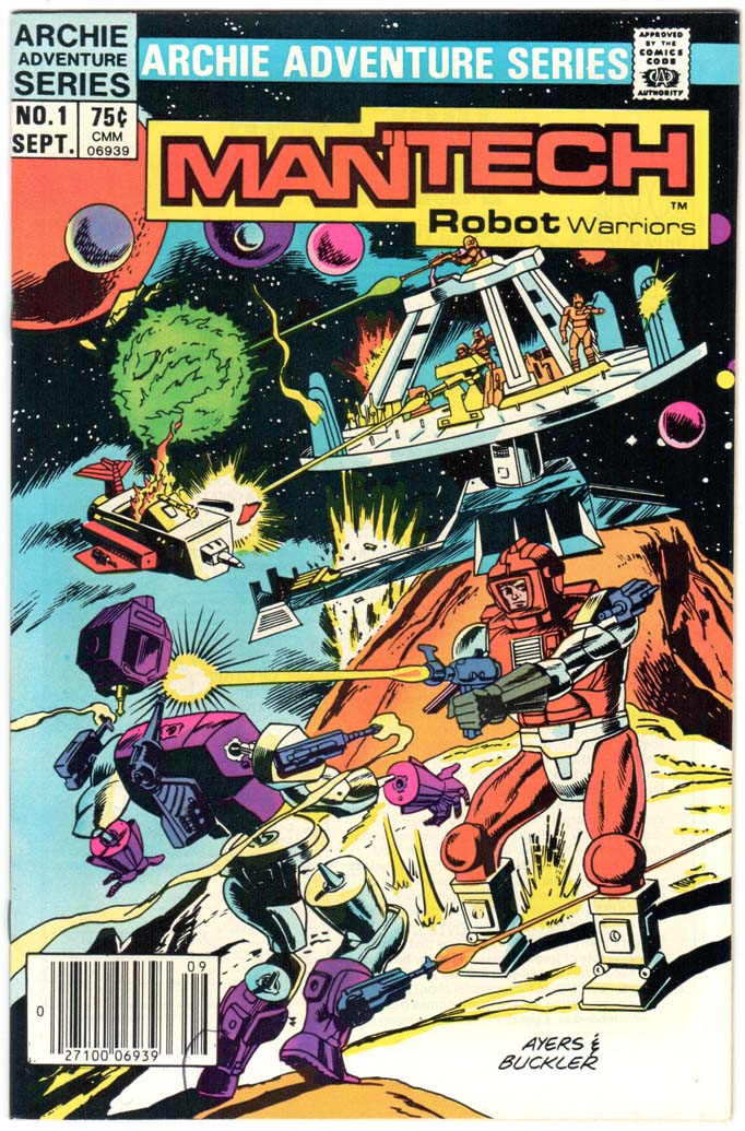 Mantech: Robot Warriors (1984) #1