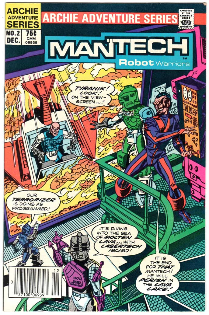 Mantech: Robot Warriors (1984) #2