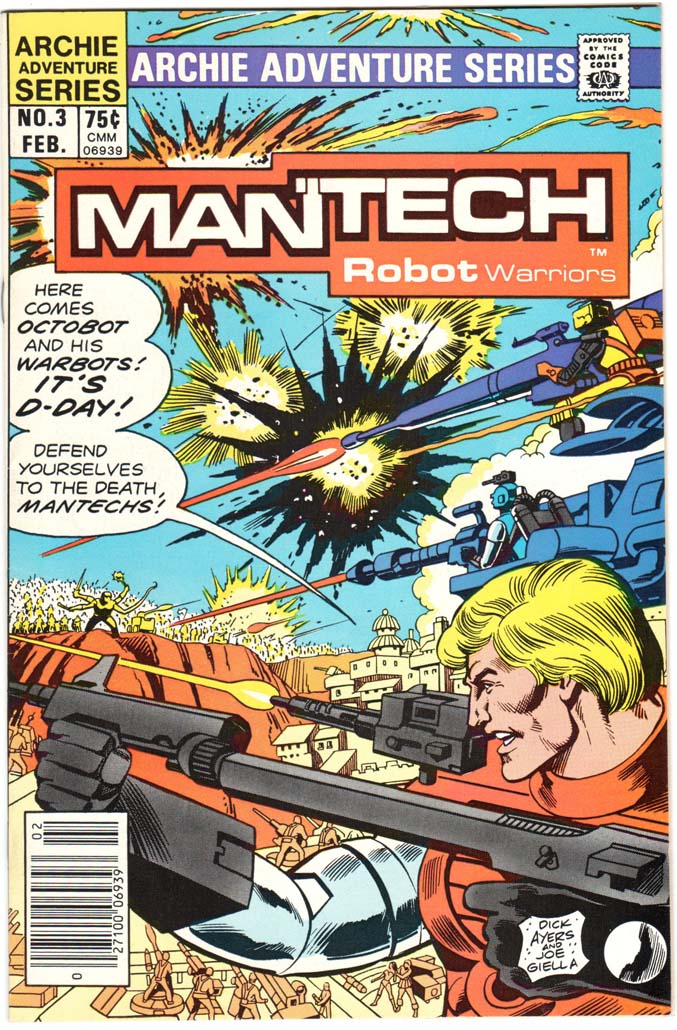 Mantech: Robot Warriors (1984) #3