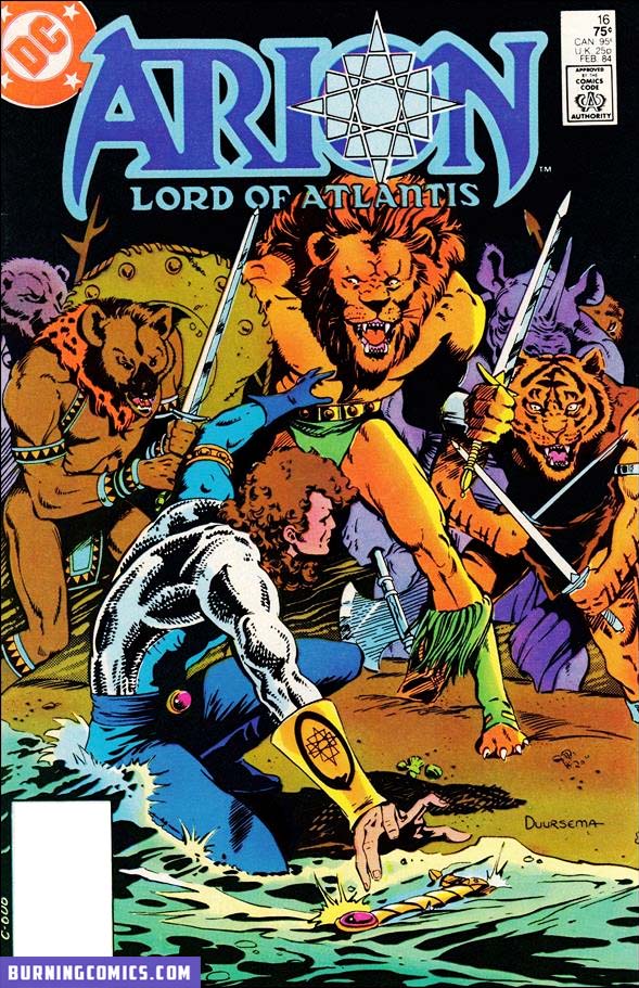Arion Lord of Atlantis (1982) #16 MJ
