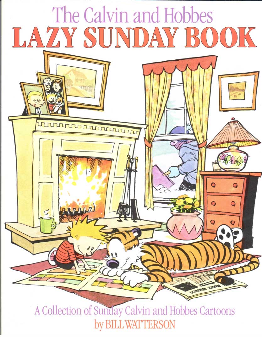 Calvin and Hobbes Lazy Sunday Book (1989) TPB