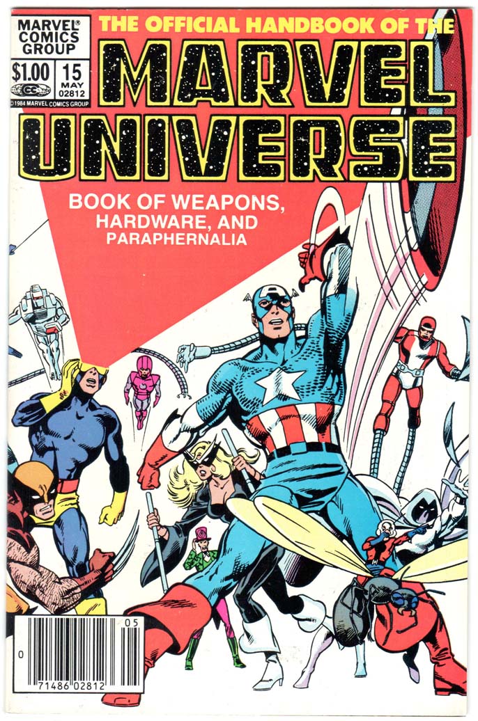 Official Handbook of the Marvel Universe (1983) #15 MJ
