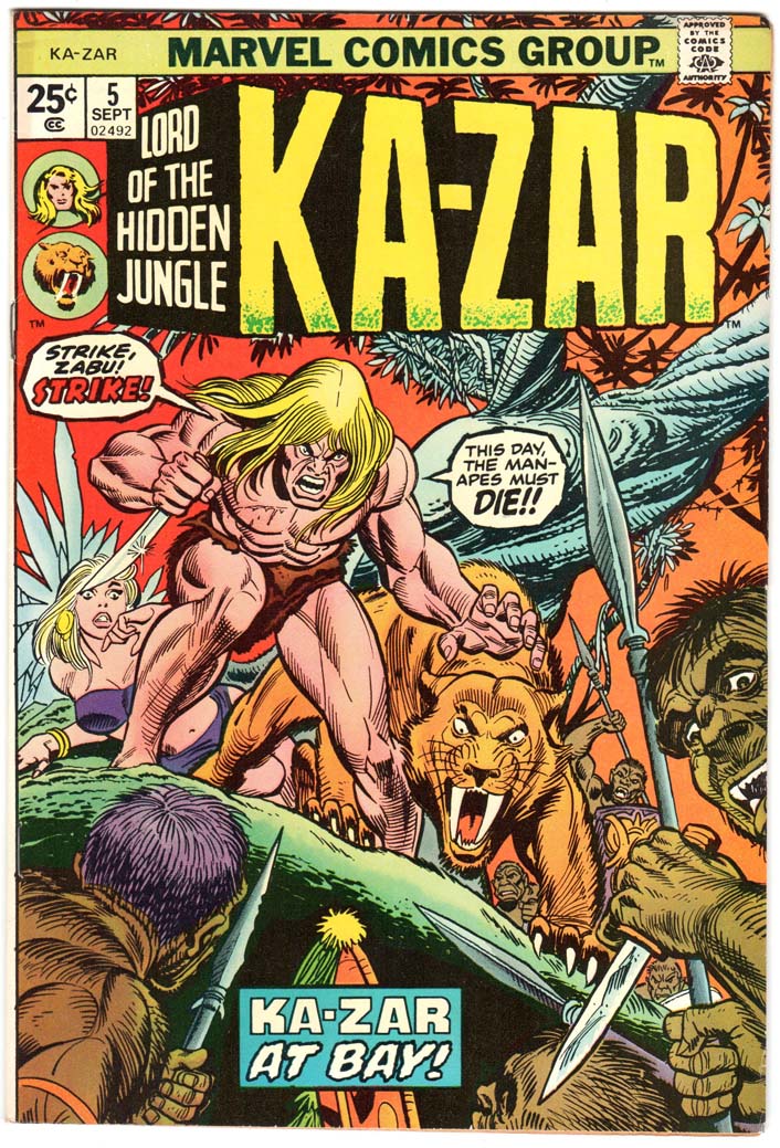 Ka-Zar (1974) #5