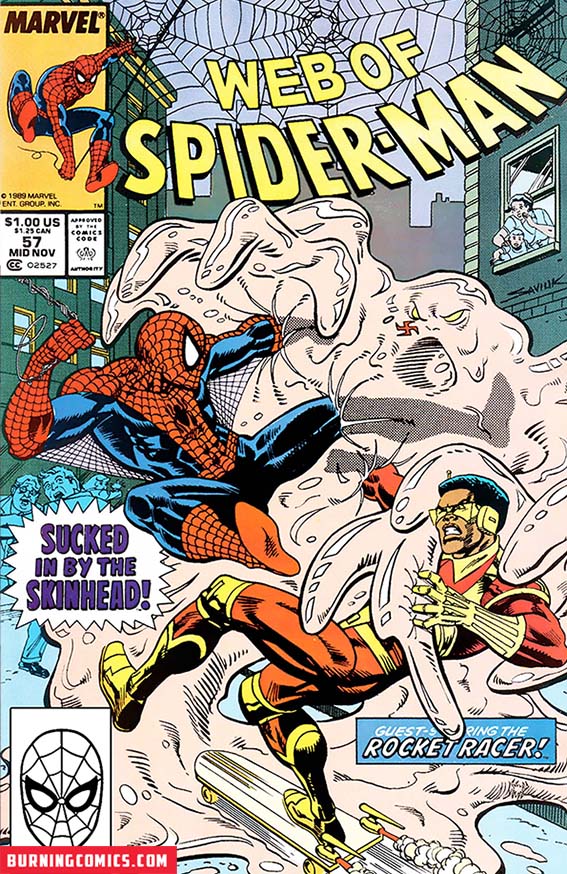 Web of Spider-Man (1985) #57