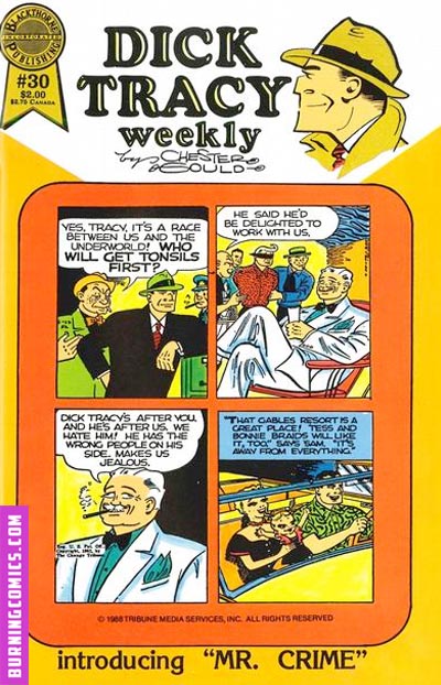 Dick Tracy Monthly/Weekly (1986) #30