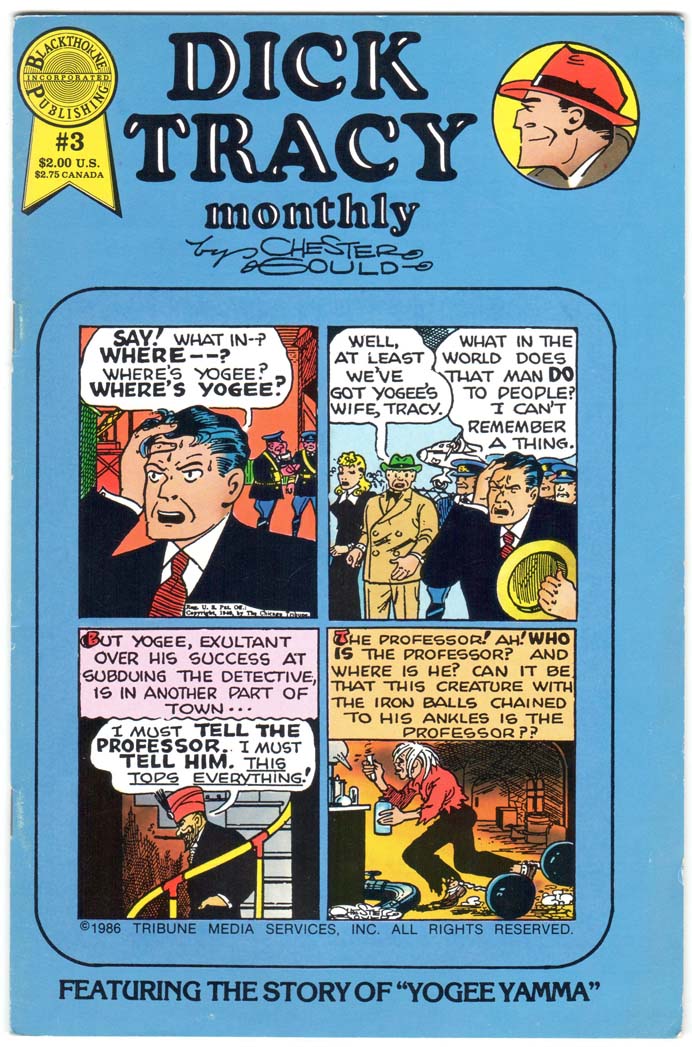 Dick Tracy Monthly/Weekly (1986) #3