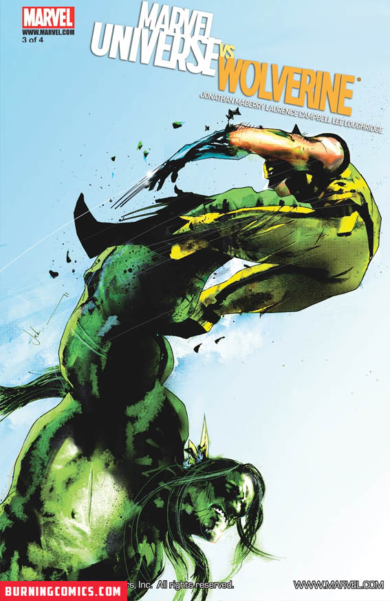 Marvel Universe vs. Wolverine (2011) #3