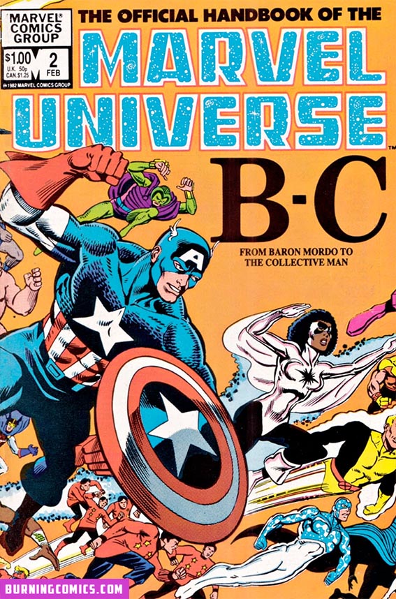 Official Handbook of the Marvel Universe (1983) #2