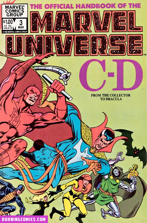 Official Handbook of the Marvel Universe (1983) #3