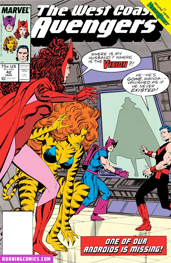 Avengers West Coast (1985) #42