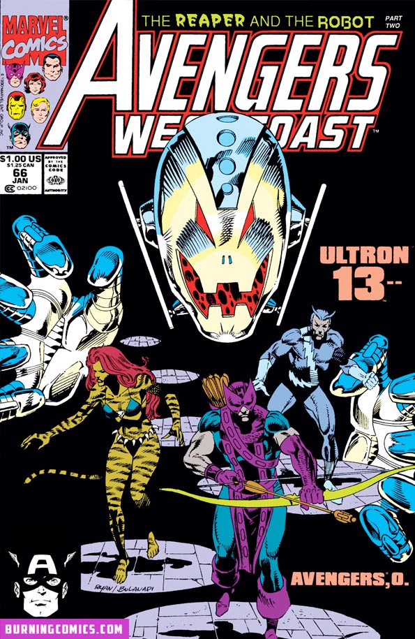 Avengers West Coast (1985) #66