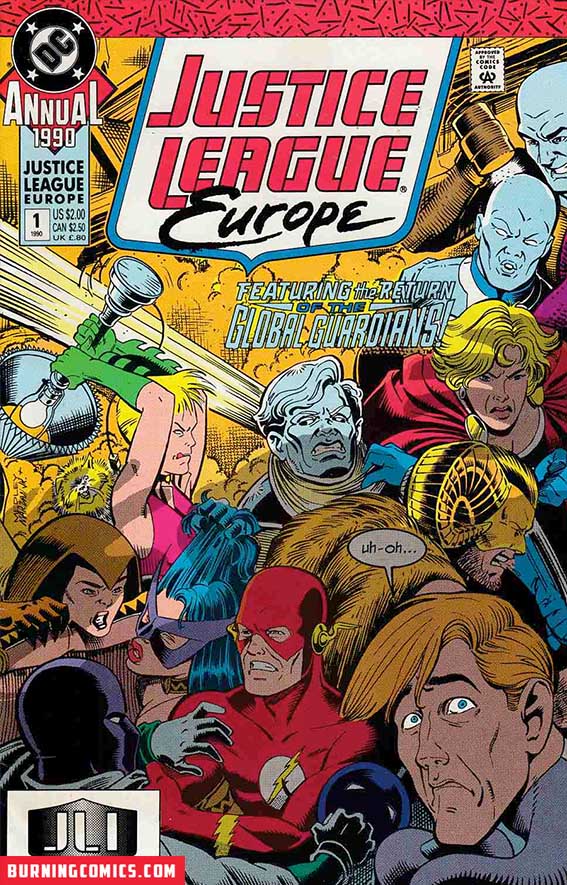 Justice League Europe (1989) Annual #1