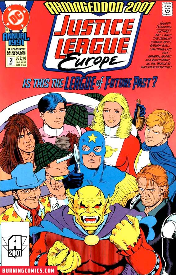 Justice League Europe (1989) Annual #2