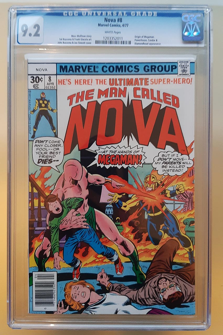 Nova (1976) #8 CGC 9.2