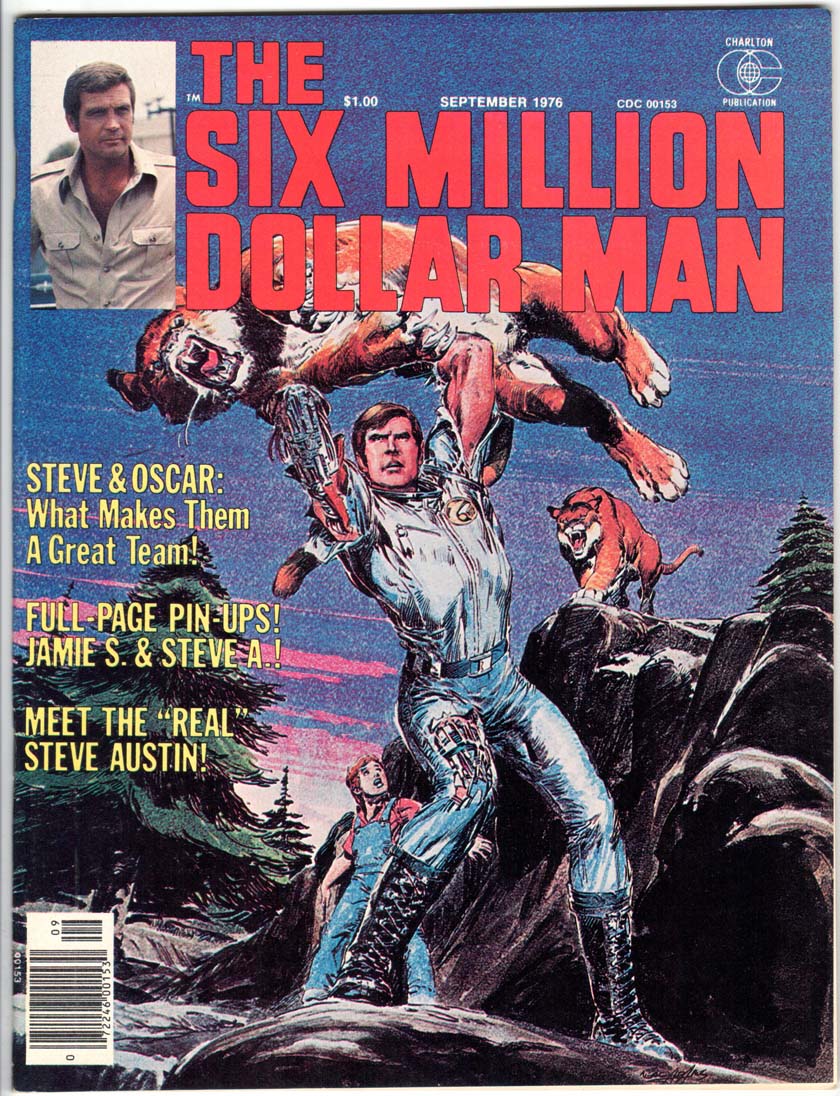 Six Million Dollar Man (1976) Magazine #2
