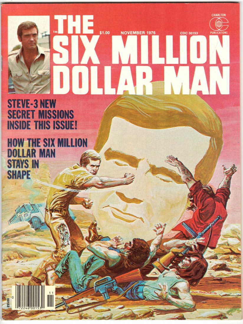 Six Million Dollar Man (1976) Magazine #3