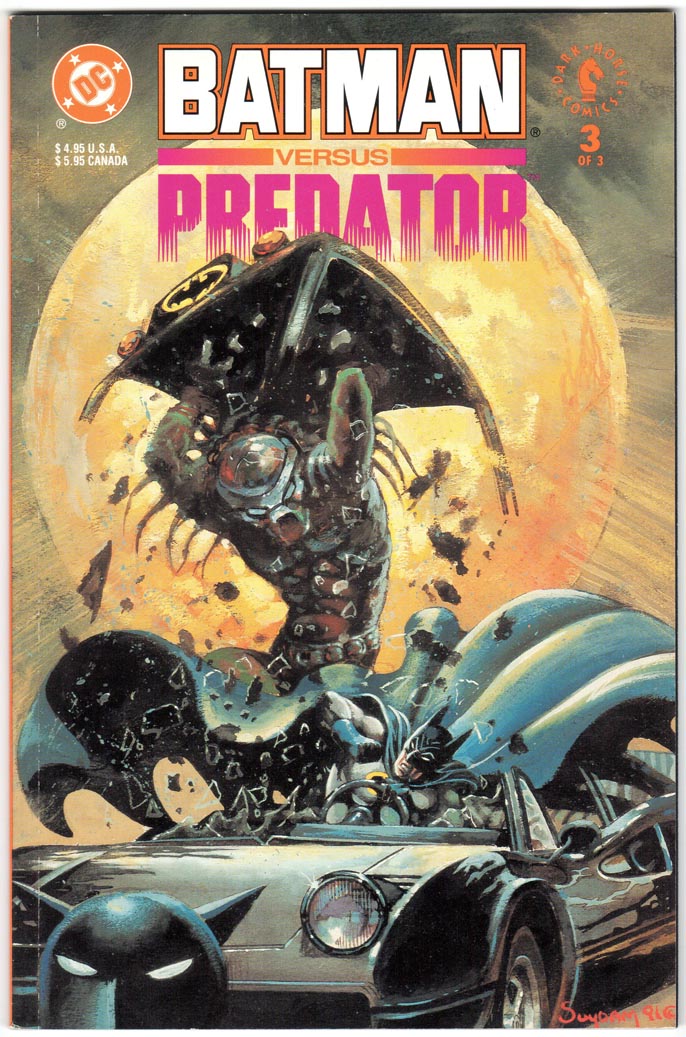 Batman vs. Predator (1991) #3A