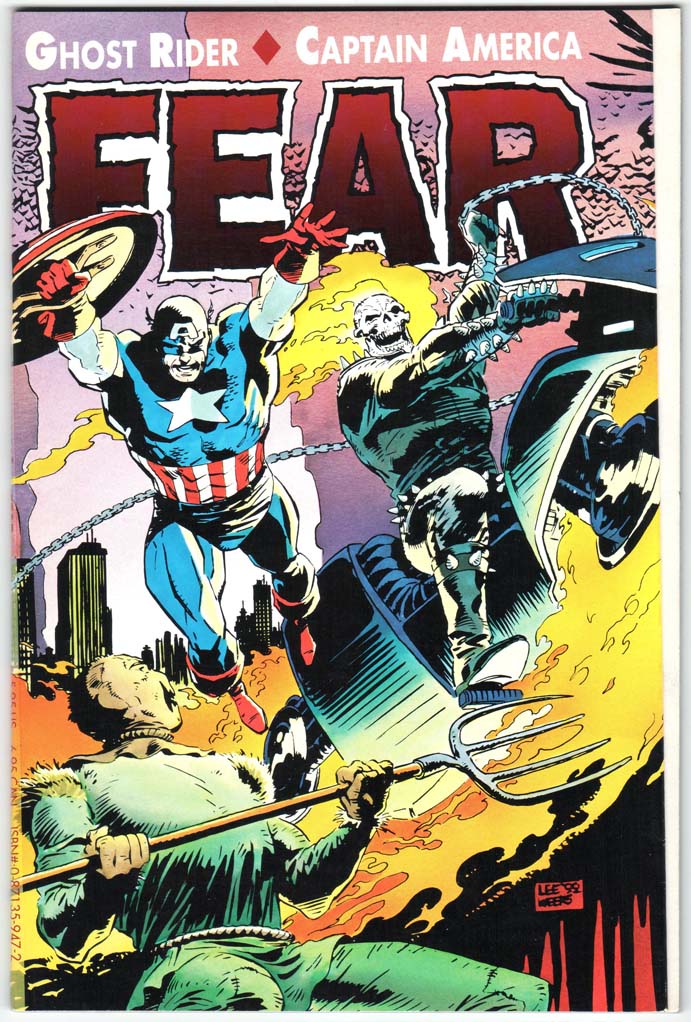 Ghost Rider / Captain America: Fear (1992)