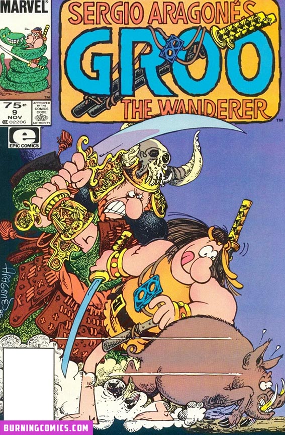 Groo The Wanderer (1985) #9