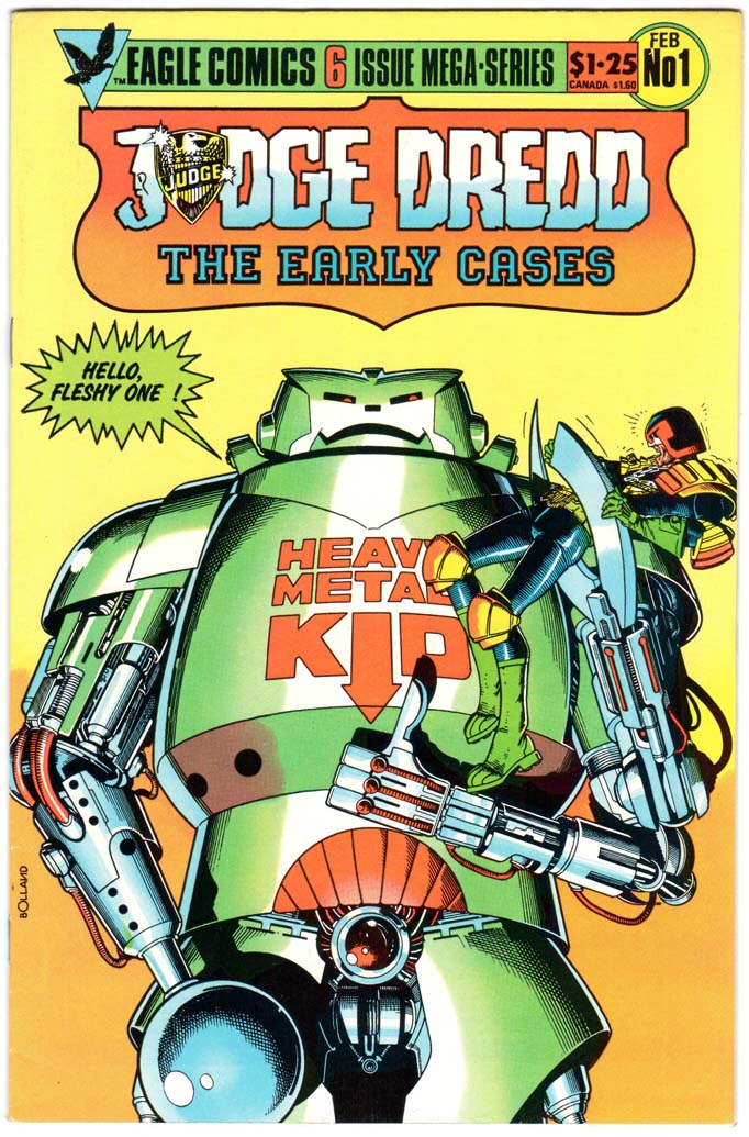 Judge Dredd: The Early Cases (1986) #1 – 6 (SET)