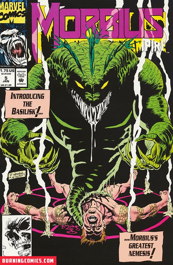 Morbius the Living Vampire (1992) #5